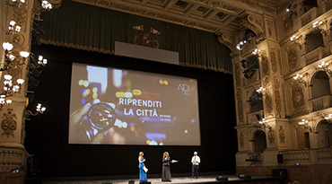 PERFORMANCE IN LIGHTING ALLA PREMIAZIONE DEL CONCORSO “RIPRENDITI LA CITTÀ