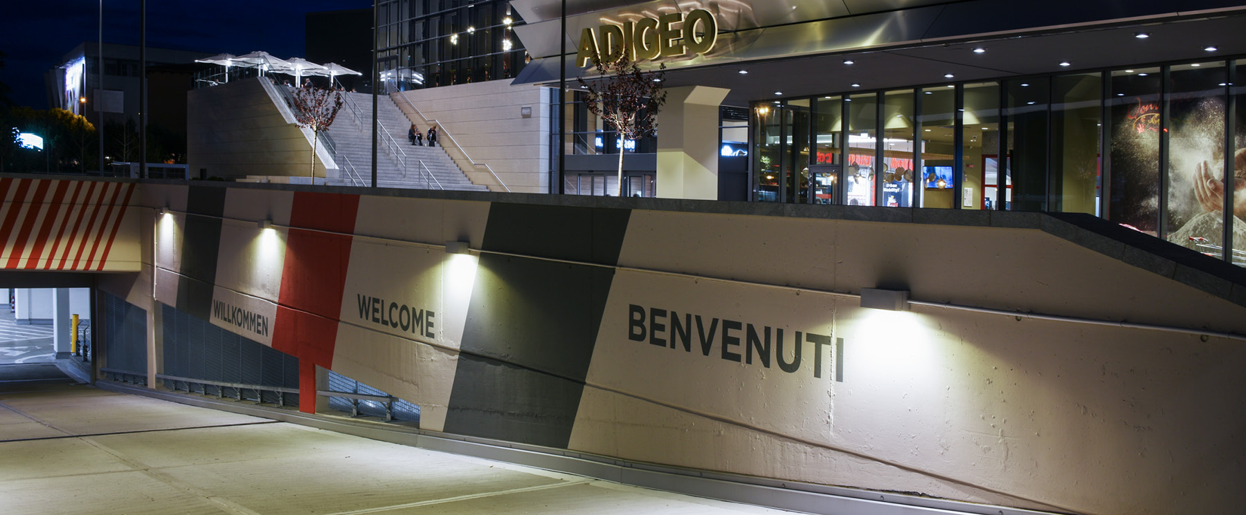 ADIGEO SHOPPING CENTRE Lighting projects PIL Germany
