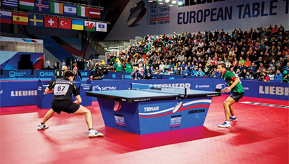 CHAMPIONSHIP EUROPEAN PING PONG EKATERINBURG