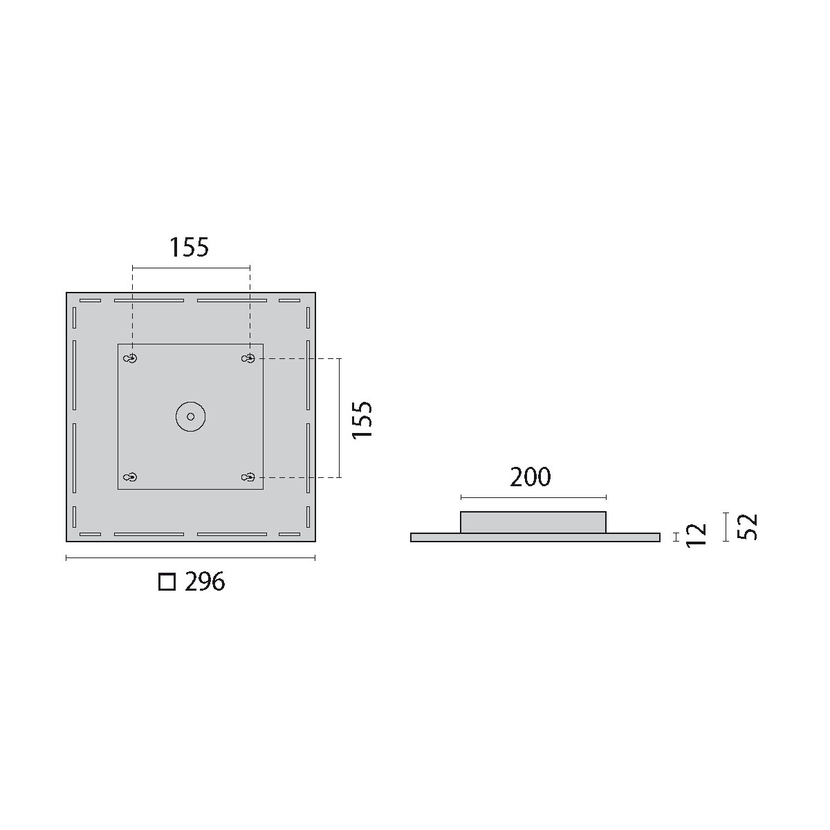 Tech Design FL SQUARE 300 SM OP 1++