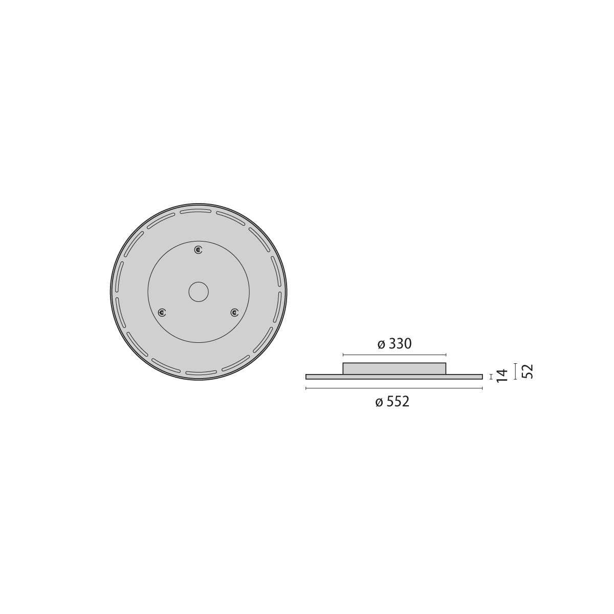 Tech Design FL ROUND 555 AB MP CORONA 1++