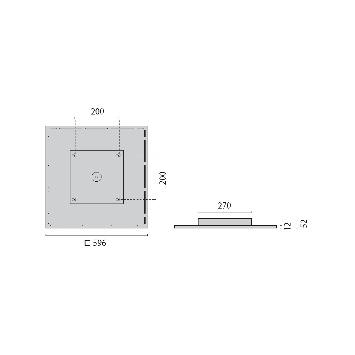 Tech Design FL SQUARE 600 SM MP 1++